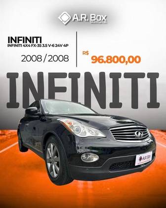 INFINITI EX35 3.5 AWD V6 24V GASOLINA 4P AUTOMÁTICO INFINITI EX35 3.5 AWD V6 24V GASOLINA 4P AUTOMÁTICO